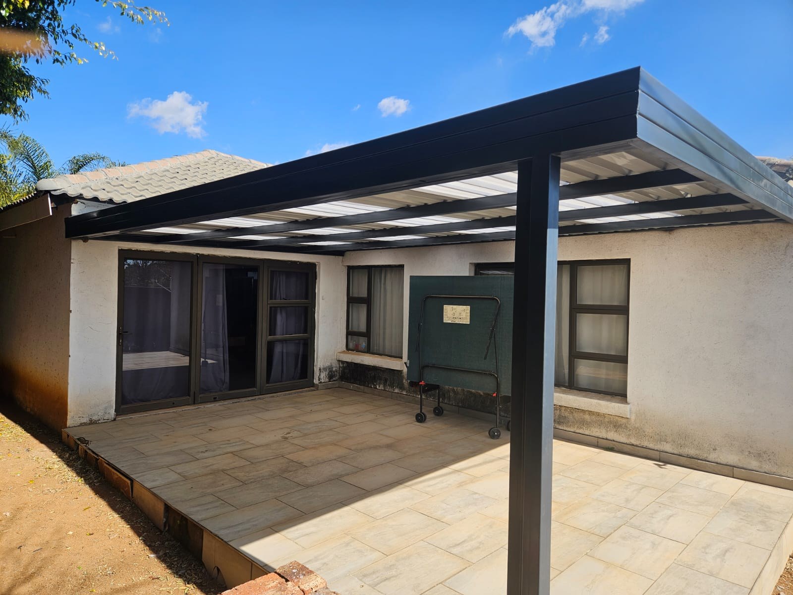 Flat roof carport Gauteng